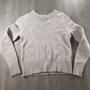 J. Crew Women’s 100% Wool Sweater Heather Gray Size Small